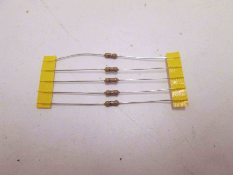 RESISTOR 4.7 OHM 1/4 W PK OF 5