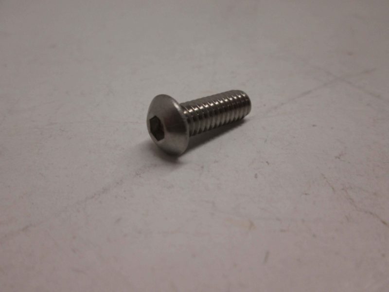 SCREW 1/4-20X3/4 BTTN HD SS CAP